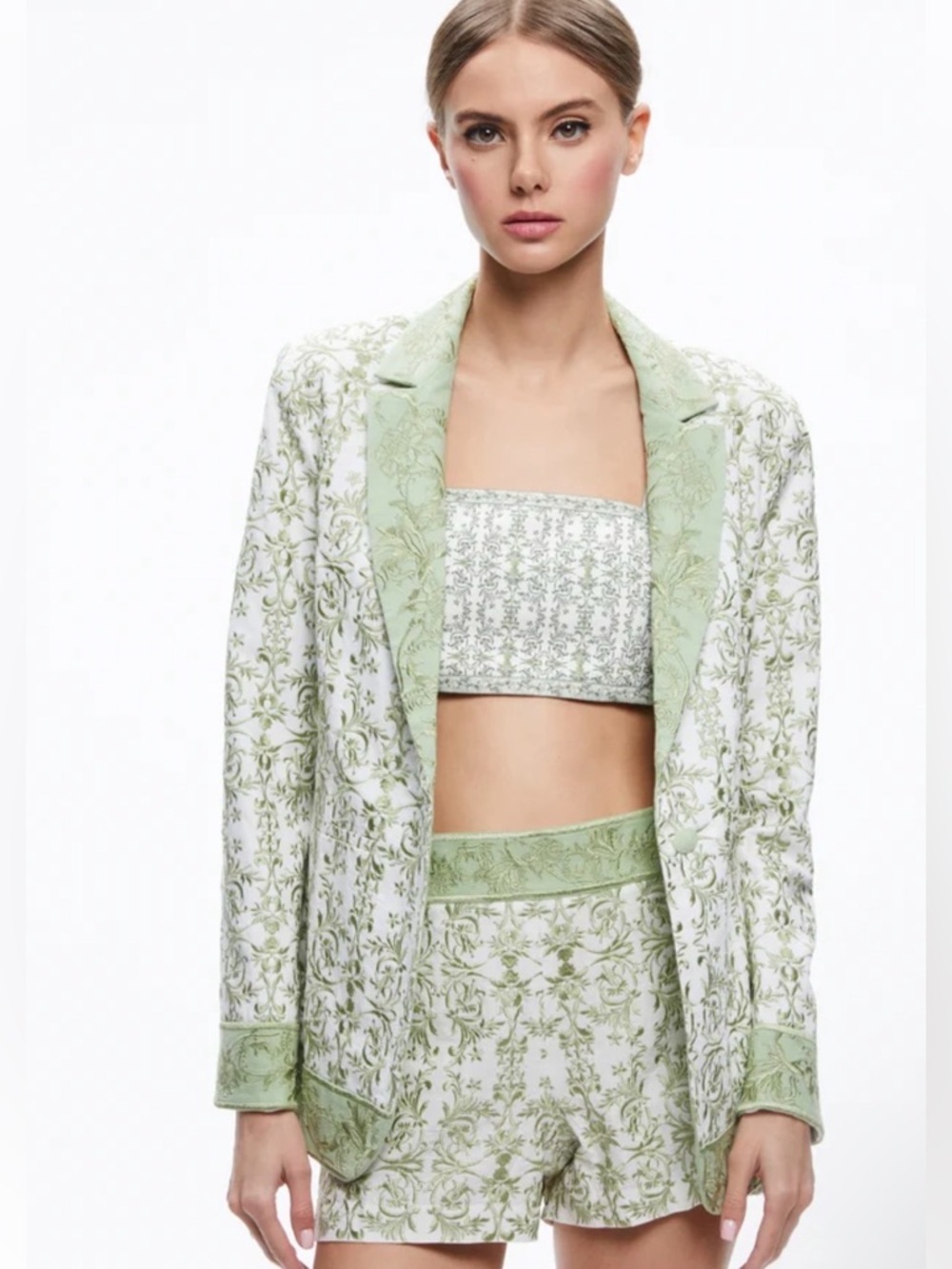 Alice + Olivia MACEY BLAZER